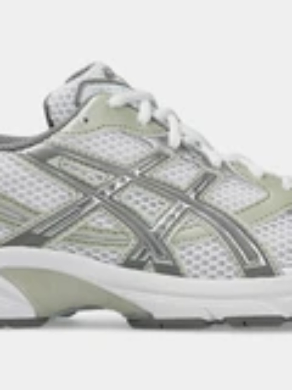 Gel 1130 Womens Running Shoes (White/Dried Leaf Green) × 1 9